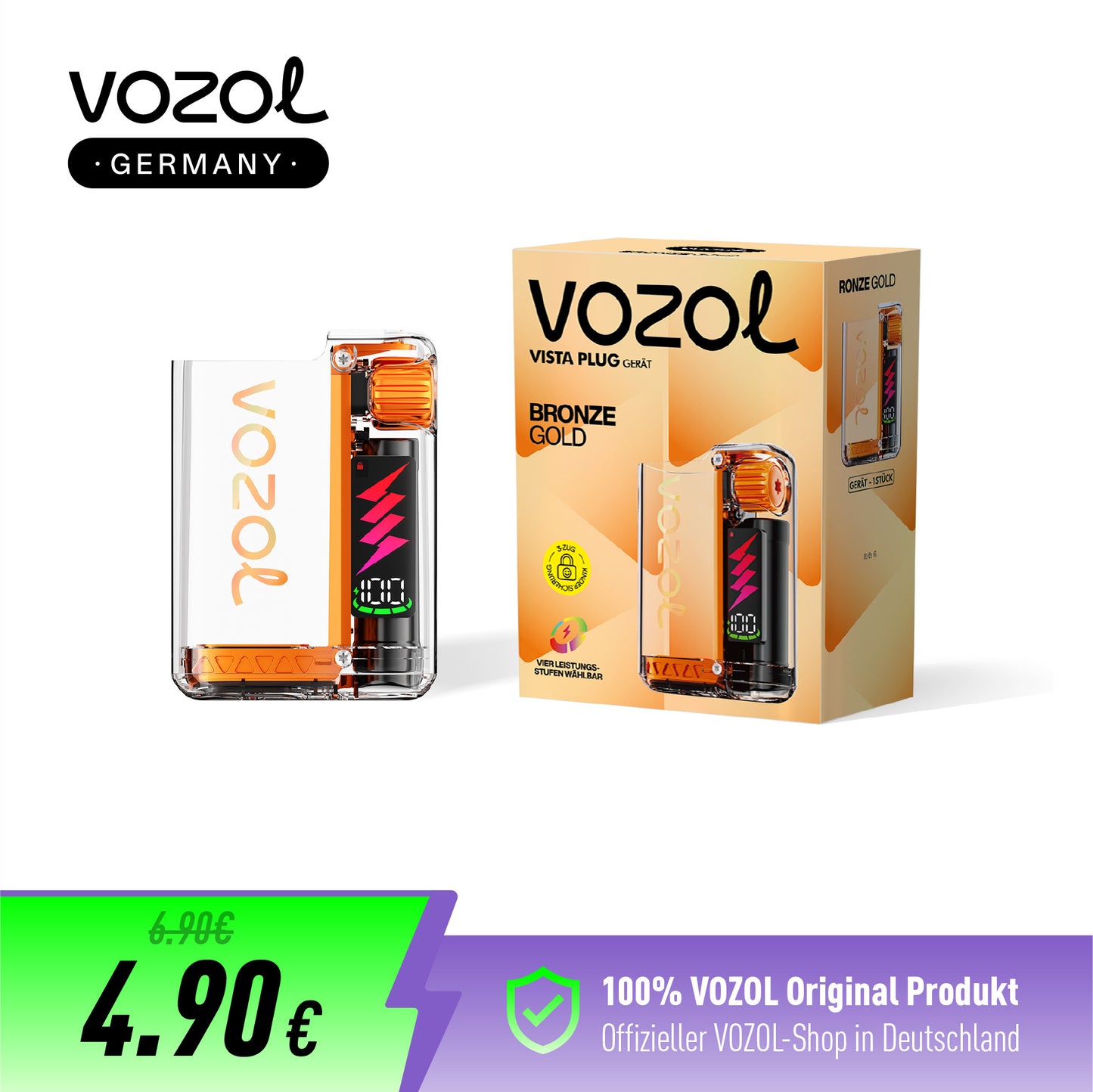 Vozol Vista Plug Device