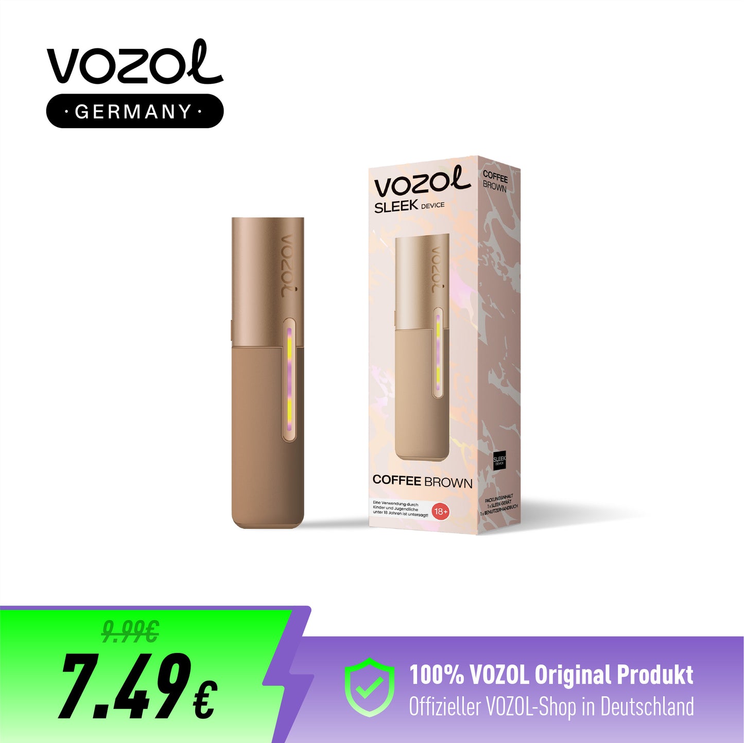 Vozol Sleek Device